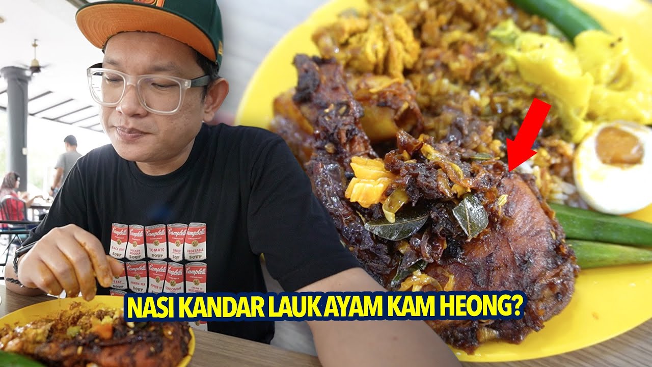 Aku Salah Kedai Ke? First Time Makan Ayam Kam Heong Dalam Nasi Kandar!