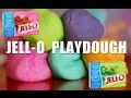 How to make Playdough with JELLO | No Cook! Playdoh Video