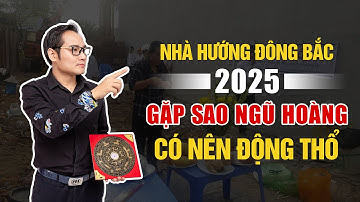 2025: NHÀ HƯỚNG ĐÔNG BẮC - GẶP SAO NGŨ HOÀNG, ĐỘNG THỔ HAY XÂY NHÀ CẦN CẨN TRỌNG
