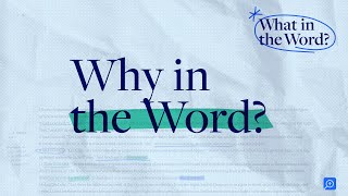 Why in the Word? | A Behind the Scenes Recap of Season 1
