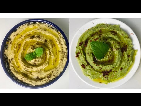 Hummus Two Ways (& how to soak & cook chickpeas) E41 鹰嘴豆泥2种方法（以及如何浸泡&煮鹰嘴豆）