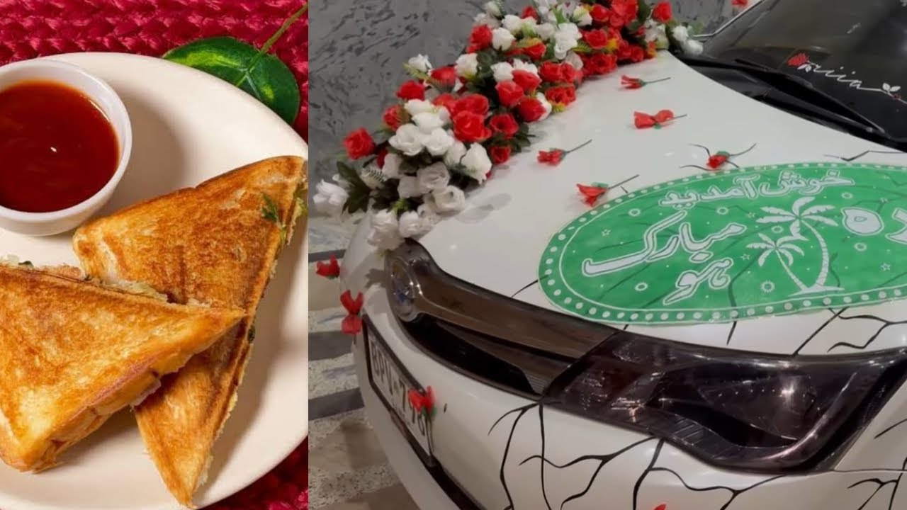 FULL DAY VLOG || made sandwich for Faran || preparation || lighting ❤️