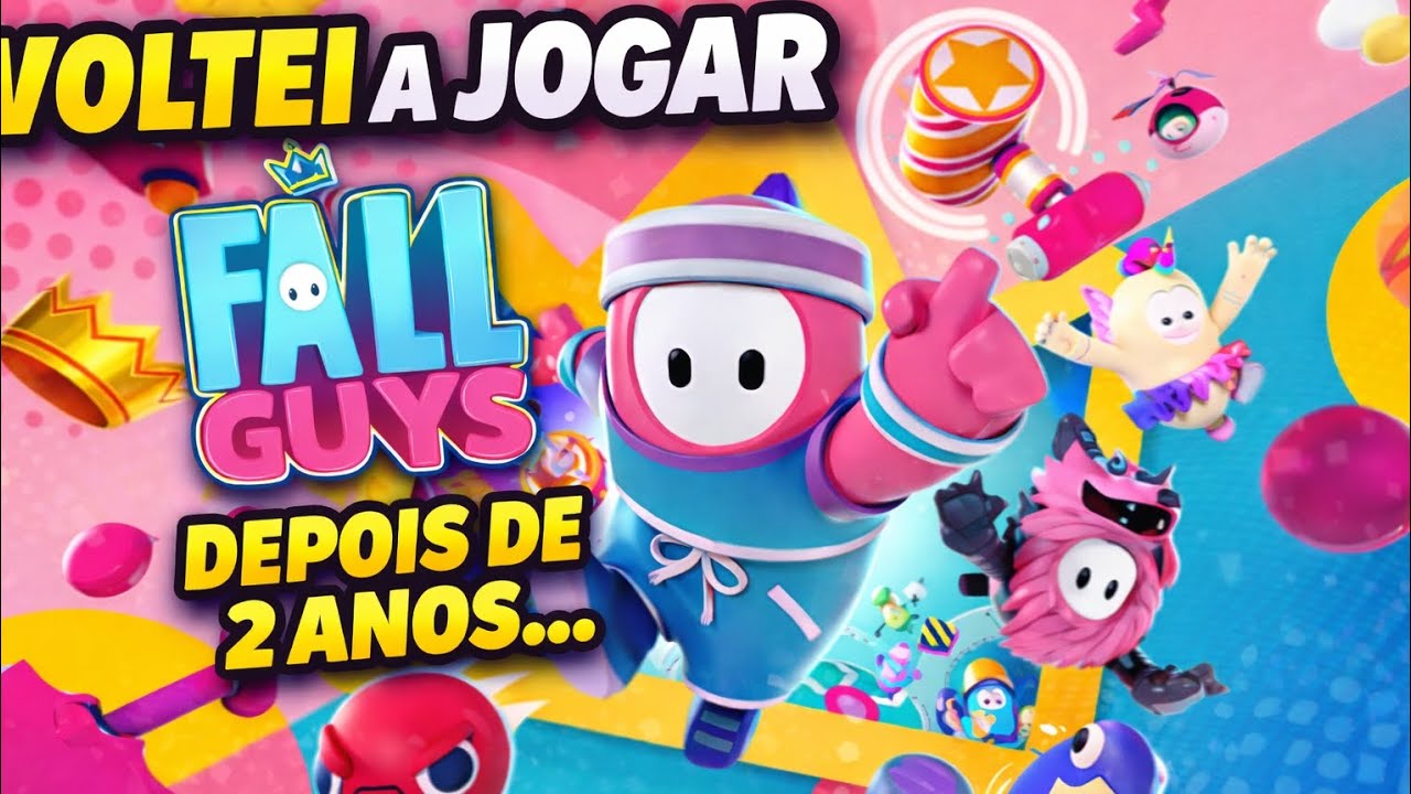 Voltei a jogar fall guys depois de 2 anos. será que mudou