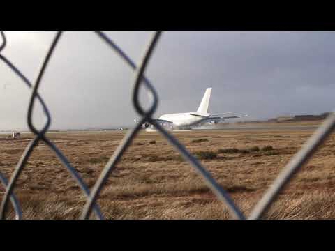 Air France A380 F-HPJB final landing at knock airport⬇️