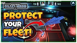 THIS is why you always protect your FLEET in Kyber 1 #SWGoH