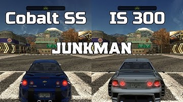 Chevrolet Cobalt SS vs Lexus IS 300 - NFS MW Redux V3 - WHICH IS FASTEST ?