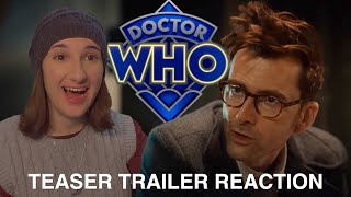 Doctor Who 60th Anniversary Specials - Teaser Trailer REACTION!!