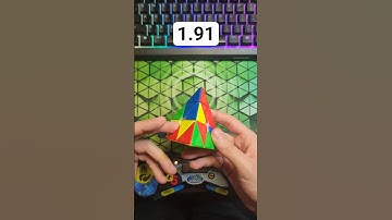 Pyraminx Solve of the Day 10/19 - 1.91 #pyraminx #rubikscube #cubing #speedcubing #puzzle #shorts