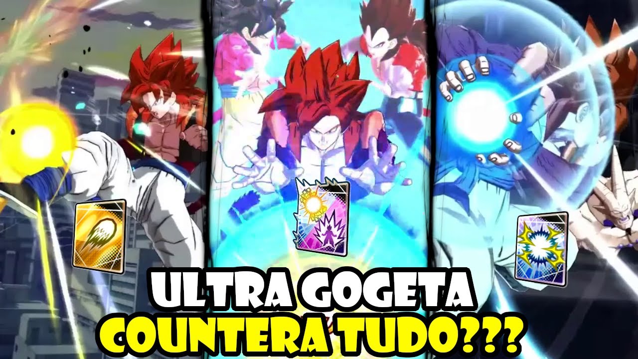 O COUNTER DE TUDO? TESTANDO O LIMITE DO ULTRA GOGETA SSJ4 NO DRAGON BALL LEGENDS