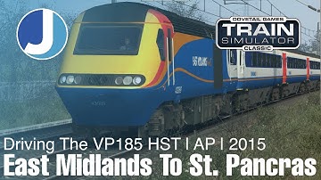 East Midlands HST Into St Pancras | Armstrong Powerhouse | Train Simulator