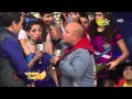 La pelea completa de Miguel D&iacute;az y Nina La Bailarina