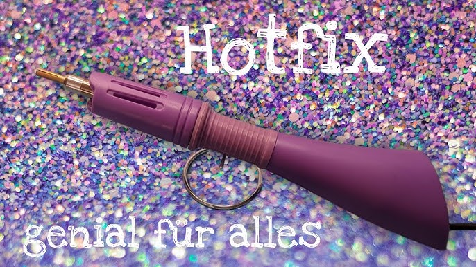 How to use Hot Fix Applicator Tool for applying Crystals, Rhinestones and  Studs 