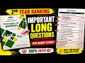 12th class banking important long | 2nd year banking long questions 