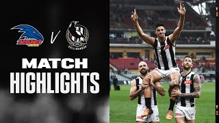 Adelaide Crows v Collingwood Highlights | Round 18, 2022 | AFL