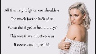 Anne-Marie - HEAVY (Lyrics) chords