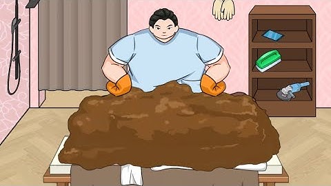 Tricky twist puzzle level 8 help the girl remove the dirty