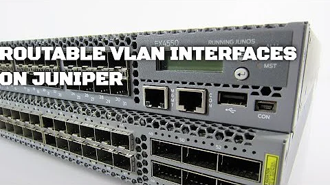 How To Configure Routable VLAN Interfaces On Juniper (IRB Interfaces)