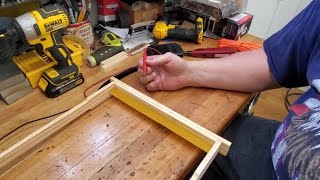 How to Add Beeswax Foundation Starter Strip to Wired Frame for Layens Horizontal Hive