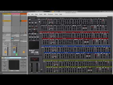 Roland JD-08 Editor and Controller  / VST and Standalone Version