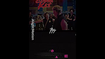 Cobra Kai Vs Squid Games Pt4 #cobrakai #squidgame #robbykeene #myunggi