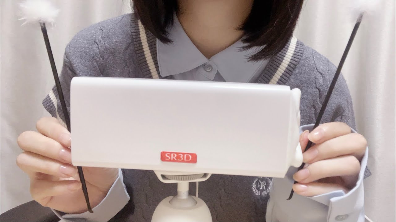 【ASMR】カリカリ耳かきと囁き雑談🌸【SR3D】