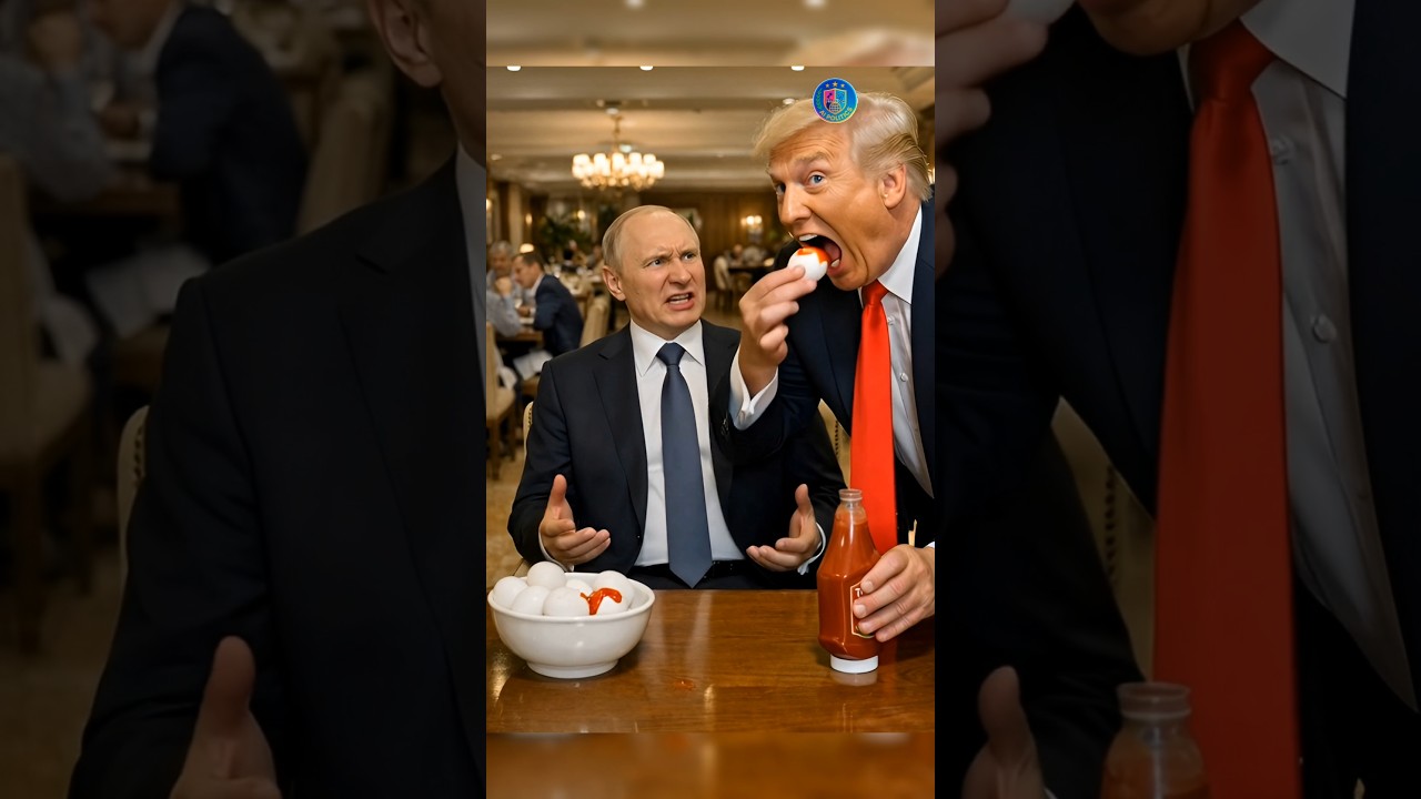 Trump eats Putin's eggs, Putin tries to trap Trump, But it's didn't gone well || 😆😆 || 