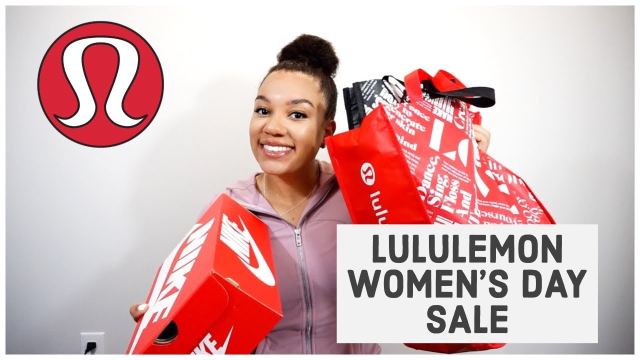 lululemon women's day discount