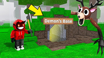 We Built a CAVE BASE in 99 Nights in the Forest