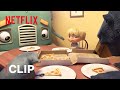 Hank’s First Slumber Party… with Pizza! 🍕 Trash Truck | Netflix Jr