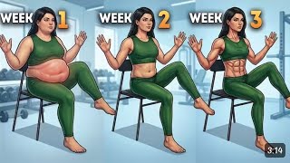 🪑Chair yoga 🧘‍♀️for senior citizen &amp; beginner's ✅💯#yoga #viralvideo #chairyoga