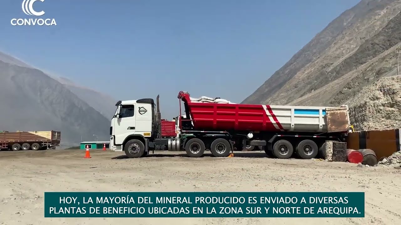 Secocha, el mayor pueblo minero de Arequipa, al sur del Perú