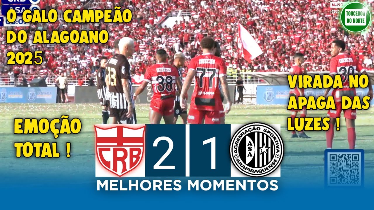CRB x ASA | Grande Final do Alagoano 2025 | Melhores Momentos
