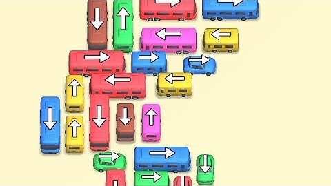 Bus crazy Traffic Jam Puzzle Level 74 Solution Walkthrough
