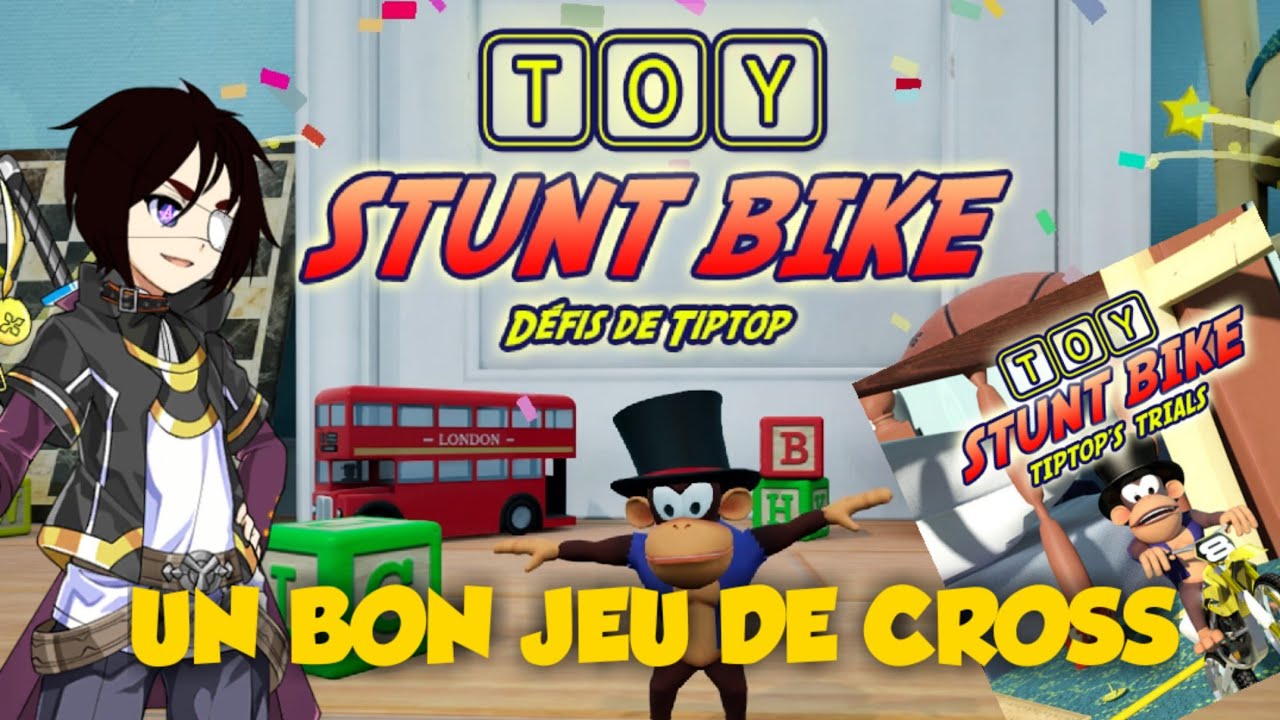 TOY STUNT BIKE UN BON JEU DE CROSS / MINI-DEANREVIEW