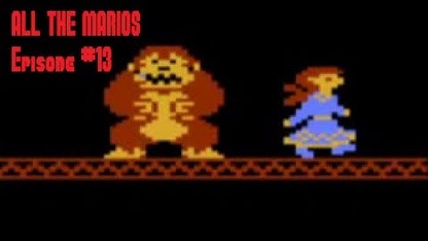Donkey Kong (Atari 8-bit) [ALL THE MARIOS 13]