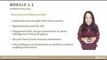 Module 1. Prepare for Sanitation Safety Planning