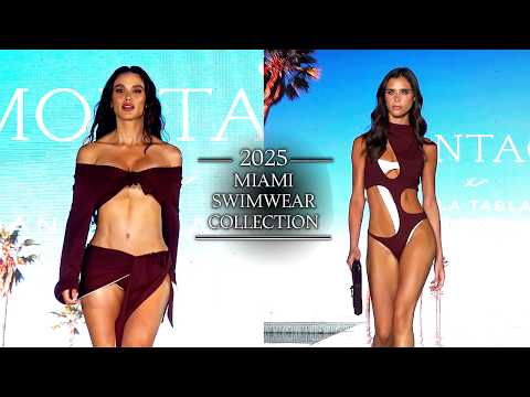 ✨ 2025 MIAMI SWIMWEAR <strong>COLLECTION</strong> ✨｜4K｜#LINGERIEㅣMiami Swim <strong>Week</strong>® -The Shows #MONTAGE