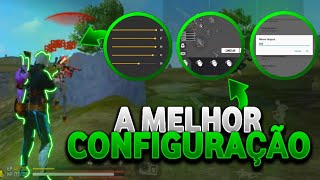 MELHOR CONFIGURAÇÃO DEPOIS DA NOVA ATUALIZAÇÃO - HUD + SENSIBILIDADE + DPI - Free Fire