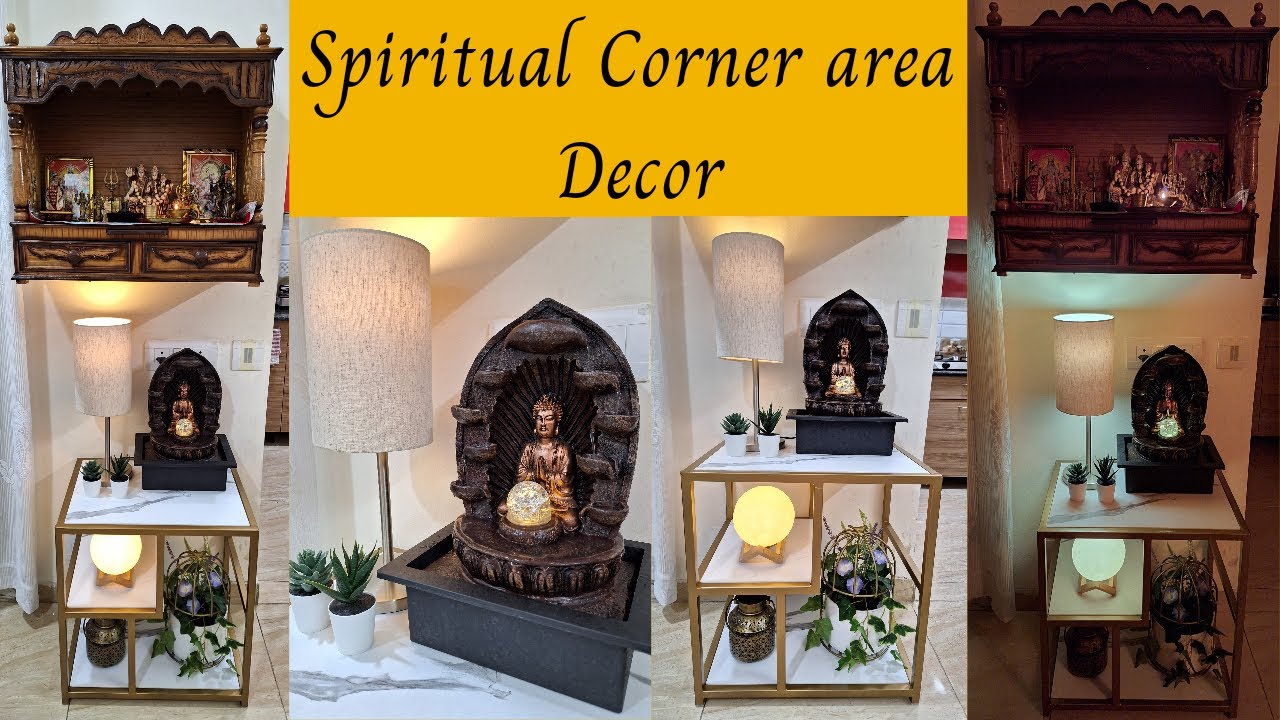 Spiritual Corner Area Decoration Of My Living Room