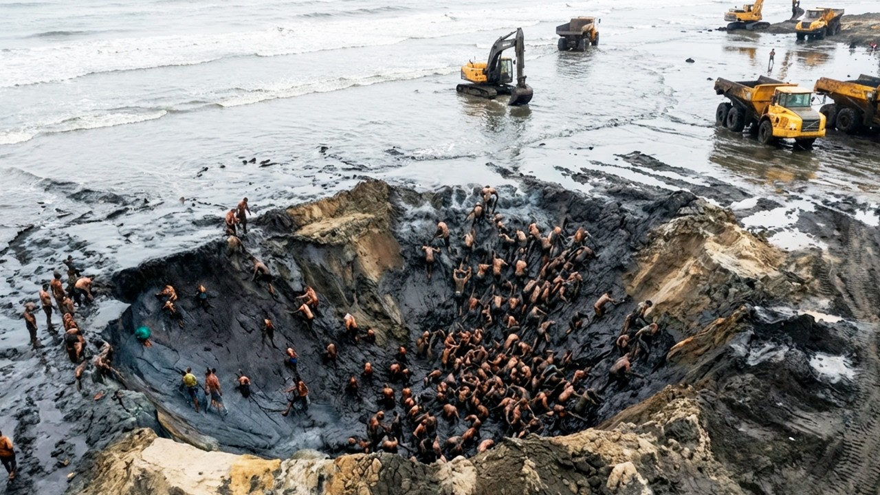 Ирак Осушил Море Размером с Израиль, и Теперь Возвращает Его Обратно