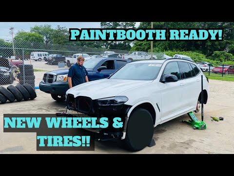 Rebuilding A Crashed Damaged BMW X3 M40I From Copart PART 4 !!!