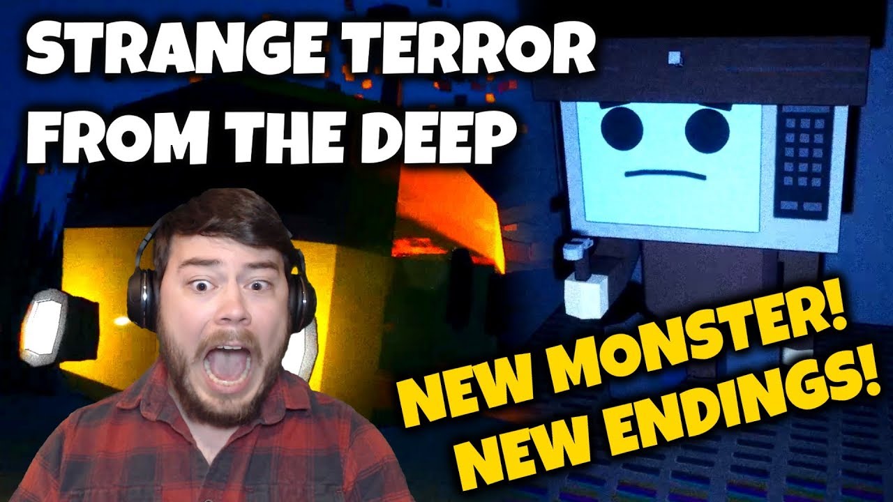 НОВЫЕ КОНЦОВКИ! НОВЫЙ МОНСТР! | ​​Странный ужас из глубин (Обновление №2)