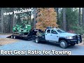 BEST GEAR RATIO FOR TOWING. Hot shot trucking. Pick up and gooseneck