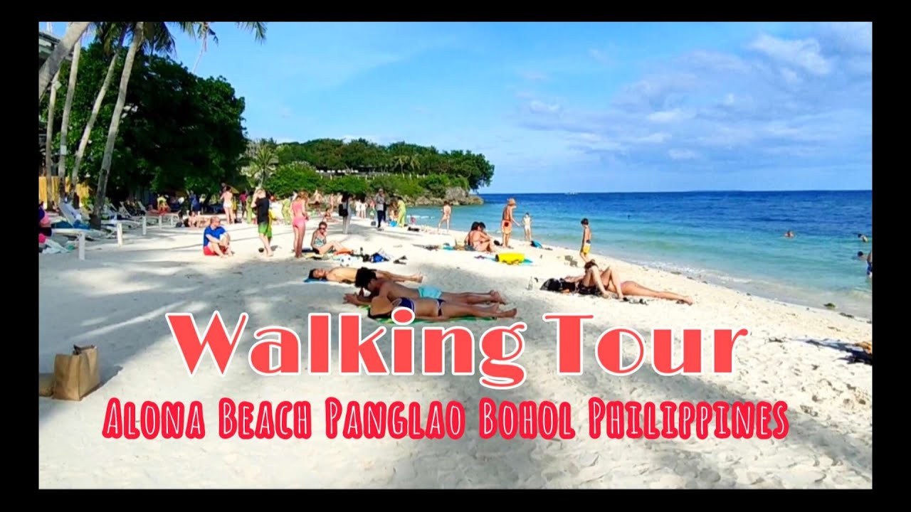 Walking Tour | Alona Beach Panglao Bohol Philippines | Señorita Melbae