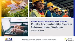 October 4, 2022 Introduction to the Equity Accountability System Webinar