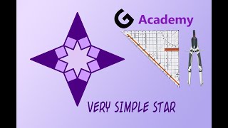 Construct star, construct star zoom,draw star shape easily,draw star for dummies very easy