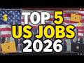 Top 5 In-Demand Jobs in USA Jan 2026 | Salary Report