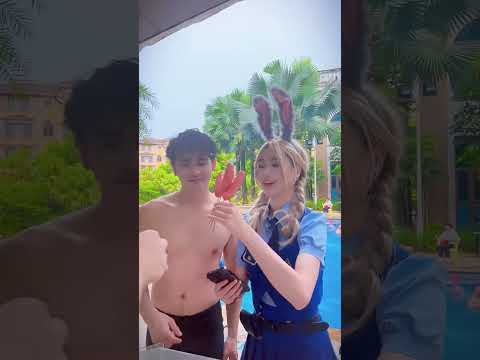 Rabbit's child almost drowned#Officer Rabbit #angel