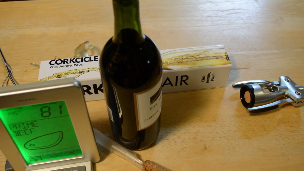 Corkcicle Air 4in1 Chiller, Aerator, Pourer, Stopper Wine Gadget