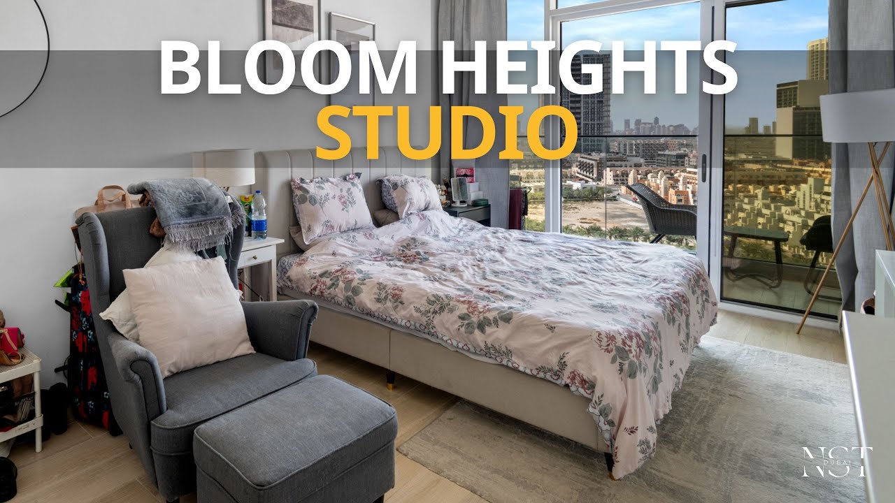 Studio Apartment Room Tour | Bloom Heights, JVC Dubai